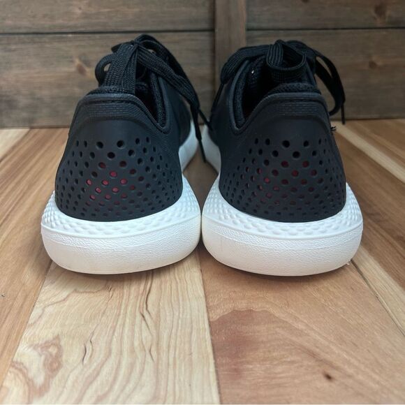 Crocs LiteRide Pacer Men’s Shoe Waterproof Sneaker Casual Black 204967 Sz 9 - Picture 4 of 16